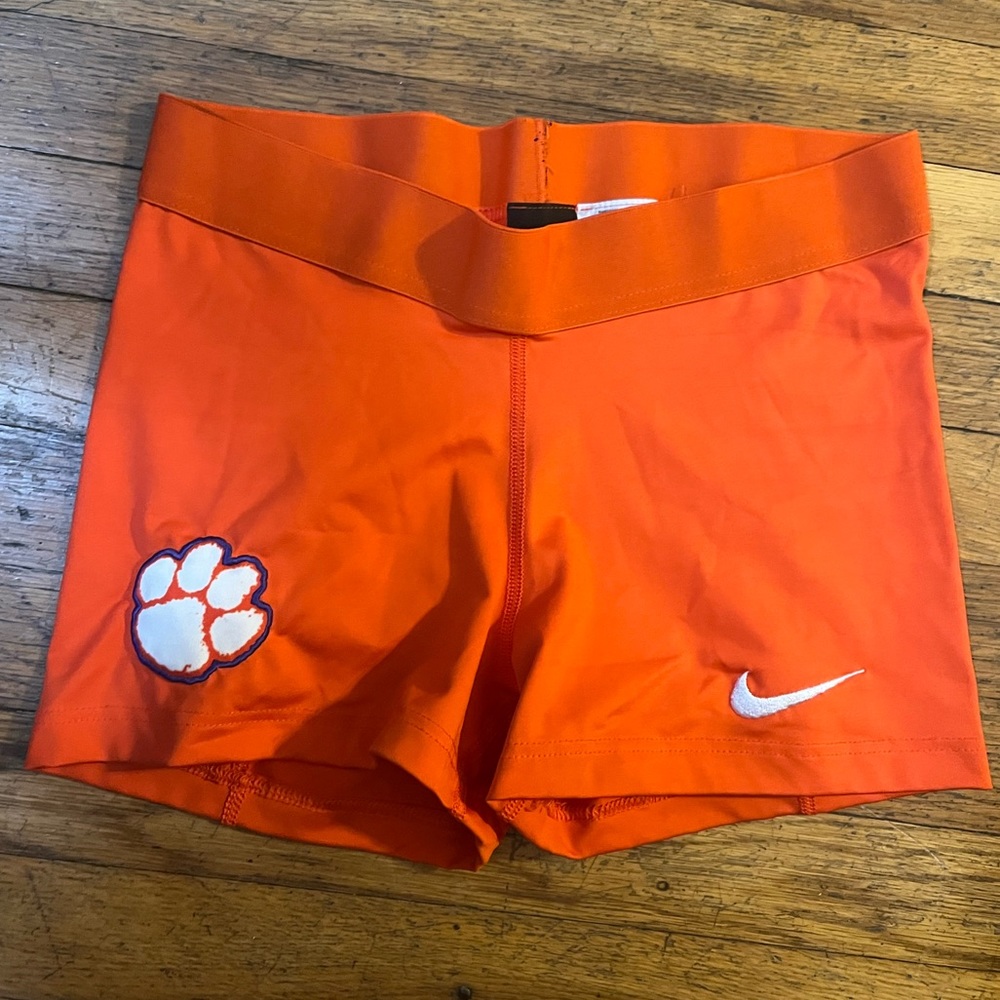 Clemson Nike Spandex, solid orange, size M
